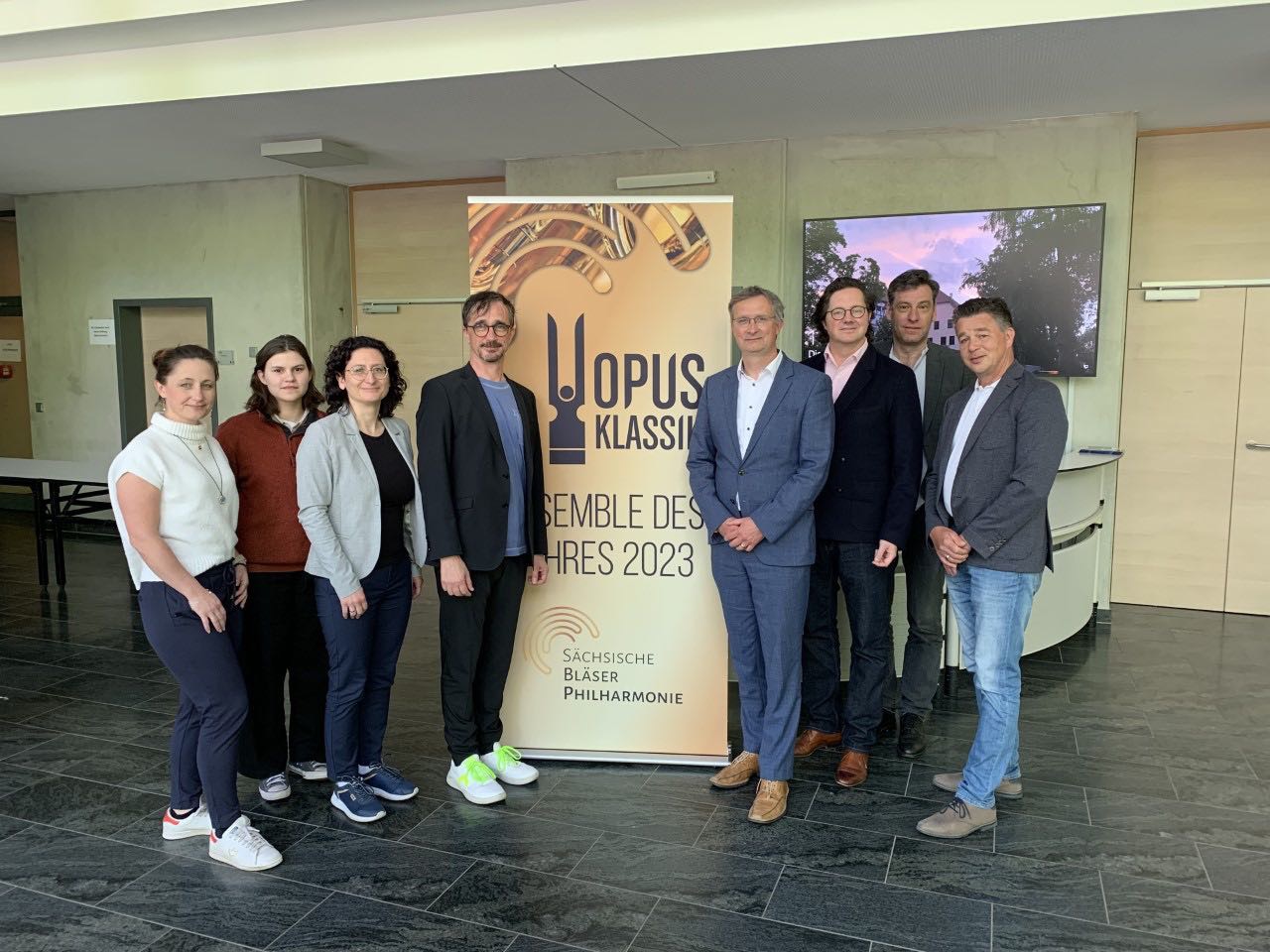 Besuch der Sächsischen Bläserphilharmonie